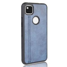 Imagem de Capa para celular Google Pixel 4A com proteção robusta 360° protege seu telefone capa de couro suave para Google Pixel 4A
