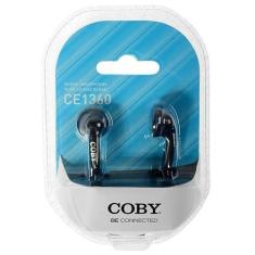 Imagem de Fone de Ouvido Coby CE1360 com Cabo de 1.2 Metros - Preto