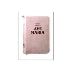 Imagem de Bíblia Strike - Zíper - Média - Rosa - Editora Ave Maria - 7898140425967