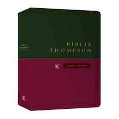 Imagem de Bíblia Thompson Aec Letra Grande - Capa Verde e Vinho - Thompson, Frank Charles - 9788000003337