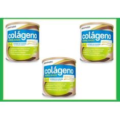 Imagem de Kit 3 Colageno Hidrolisado 250G Verisol Uva Verde -Maxinutri