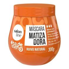 Imagem de Máscara capilar matizadora Salon Line To de cacho Ruiva Natural 300g