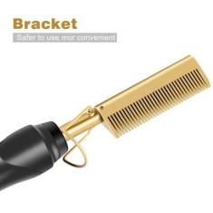 Imagem de Ferro elétrico de ondulação de cabelo Hot Comb Straightener - Wokex