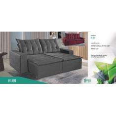 Imagem de Sofá Retrátil Modulado Rubi 2,70 Chris Decor 081New