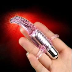 Imagem de Dedeira Vibro Finger 10 Vibrações Estimulador clitoriano