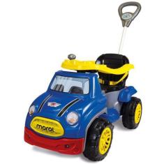 Imagem de Carrinho De Passeio Ou Pedal Carro Com Empurrador Sport-Car Maral