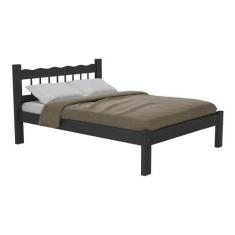 Imagem de Cama Casal Madeira Maciça Para Colchão 128/138X188cm Capri Multimóveis