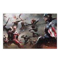 Imagem de Quebra Cabeça Capitão America Guerra Civil 120 Peças