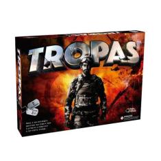 Imagem de Jogo Estratégico Tropas Para Crianças Pais e Filhos com Tabuleiro e Pe