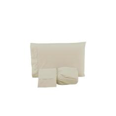 Imagem de Jogo de Lençol Ponto Palito Simples 3 Peças Casal, Queen ou King 80% A