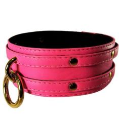 Imagem de Coleira Feminina Rosa Choker Gótico Estilo Moda Lolita Fashion Fantasi