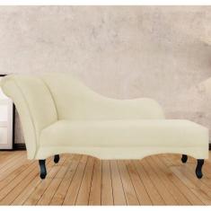 Imagem de Recamier Divã Sofá Olivia Psicologia Consultório Suede Marfim - Lm Dec