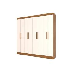 Imagem de Guarda Roupa Casal 8 Portas E 4 Gavetas B51 Nature-off White