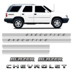 Imagem de Kit Adesivos Faixas Blazer Executive 2009/2011 Chevrolet