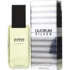 Imagem de Perfume Masculino Quorum Silver Antonio Puig Eau De Toilette Spray 100 Ml