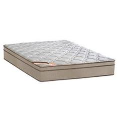 Imagem de Colchão Queen Castor Revolution com Euro Pillow e Molas Bonnel 27 x 158 x 198 cm - Bege