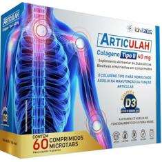 Imagem de Articulah Colágeno Tipo 2 40 mg Vitamina D3 2000 ui idNlabs 60 Comprimidos