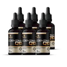 Imagem de Kit Com 06 - Coenzima Q10 100mg Por Porção (Ubiquinona) com Vitamina E em Gotas Sabor Menta 30ml TuttiFlora