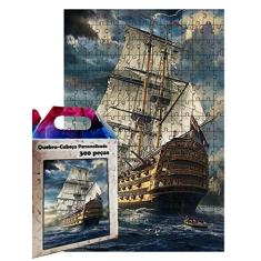 Imagem de Quebra-cabeça Navio Pirata de 300 peças