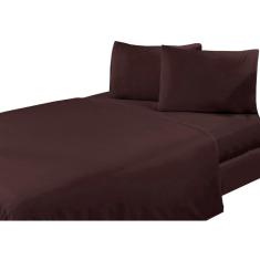 Imagem de Lençol Casal 4 Peças Cama Box Luxo Temos Todas As Cores