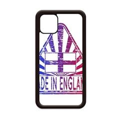 Imagem de Capa feita na Inglaterra Reino Unido Bandeira de Triângulo para iPhone 12 Pro Max para Apple Mini Mobile Case Shell