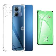 Imagem de Capa Capinha Case Anti Queda + Película Para Motorola G54 - Capinhas P
