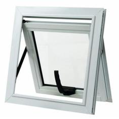 Imagem de Janela Maxiar Alto Padrão Esquadria Brasil Vetx 45X45 Branco - Esquadr