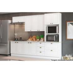 Imagem de Kit De Cozinha Completa 7 Peças Americana  (2 Armários + 2 Balcões + 1