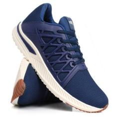 Imagem de Tênis Esportivo Masculino de Corrida Treino Academia - XTRY, Azul mari