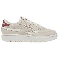 Imagem de Reebok Tênis feminino Club C Geo Mid, Estuque/Giz/Sedona Rose, 36