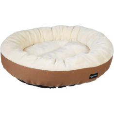Imagem de Cama para animais de estimação Amazon Basics, almofada redonda para cães ou gatos de 20 cm