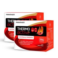 Imagem de Kit 2 Termogênico Thermo Sachê Frutas Cítricas Maxinutri