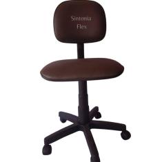 Imagem de Cadeira secretaria com regulagem de altura corano marrom