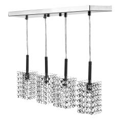 Imagem de Lustre Para Sala Clearcast Quadruplo Cristal Legitimo!