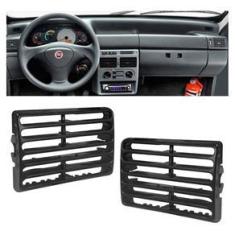 Imagem de Kit 4 Difusor Grade Ar Uno Mille Fiorino 95 96 97 98 99 2013