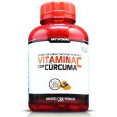 Imagem de Vitamina C Com Curcuma 100 Comp 1000Mg  Natuforme - Natuforme