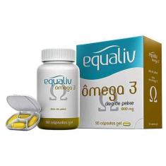 Imagem de Equaliv Ômega 3 - Óleo De Peixe - 90 Cápsulas