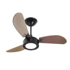 Imagem de Ventilador Teto New Light Led C-Pretop-Tabaco 220V