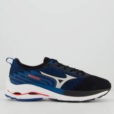 Imagem de Tênis Mizuno Wave Vitality 5 Preto e Marinho-Masculino