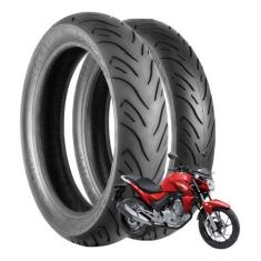Imagem de Par Pneu 110/70-17 + 140/70-17 Sport Fazer Mt Cb Technic S/c