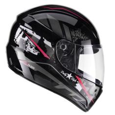 Imagem de Capacete Moto Fechado Fly F-9 City Feminino Masculino, Preto Brilhante