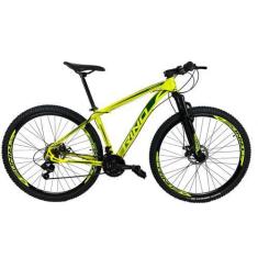 Imagem de Bicicleta aro 29 Rino Everest Cambios Shimano 21 Marchas, Amarelo neon
