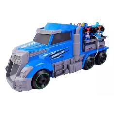 Imagem de Caminhão Transformável Blue Truck Max Robot 2 Em 1 L017-9