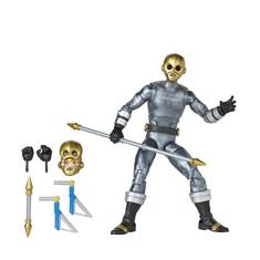 Imagem de Boneco Power Rangers Lightning Collection, Figura de 15 cm Zeo Cog F4504 Hasbro, Branco e preto