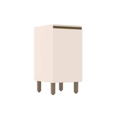 Imagem de Balcão De Cozinha Connect 1 Porta S/tampo 40x52x81cm Off White - Henn