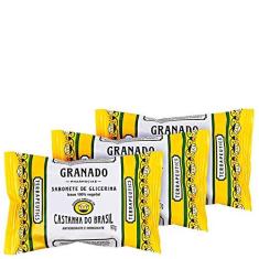 Imagem de Granado Castanha do Brasil Glicerina - Sabonete Barra 3x90g