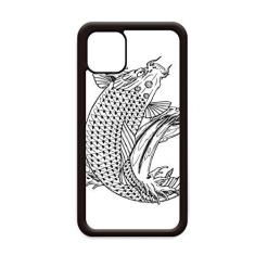 Imagem de Capa Fish Swimming Up Fast Hope Luck para iPhone 12 Pro Max para Apple Mini Mobile Case Shell