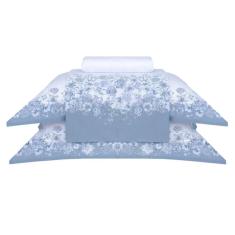 Imagem de Jogo Cama Lençol King 180 Fios Buddemeyer Lazuli Azul