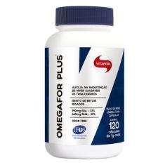 Imagem de Omegafor Plus Vitafor 120 Cápsulas Ômega 3 Dha 660Mg Epa 990Mg - Vitaf