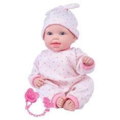 Imagem de Boneca Menina Recém Nascida C/ Som Fecha Os Olhos - Cotiplas